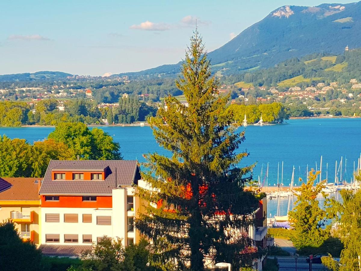 Magnifique résidence à 300 m du lac parking privee Annecy Exterior foto